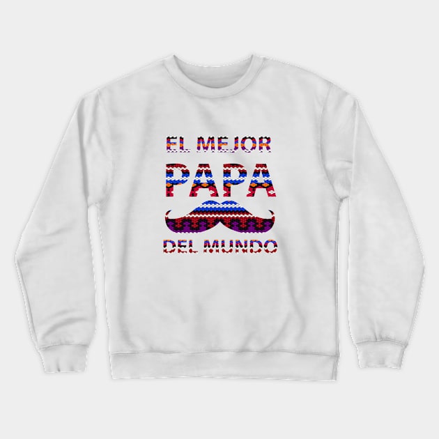 Papa Shirt Crewneck Sweatshirt by johnnie2749